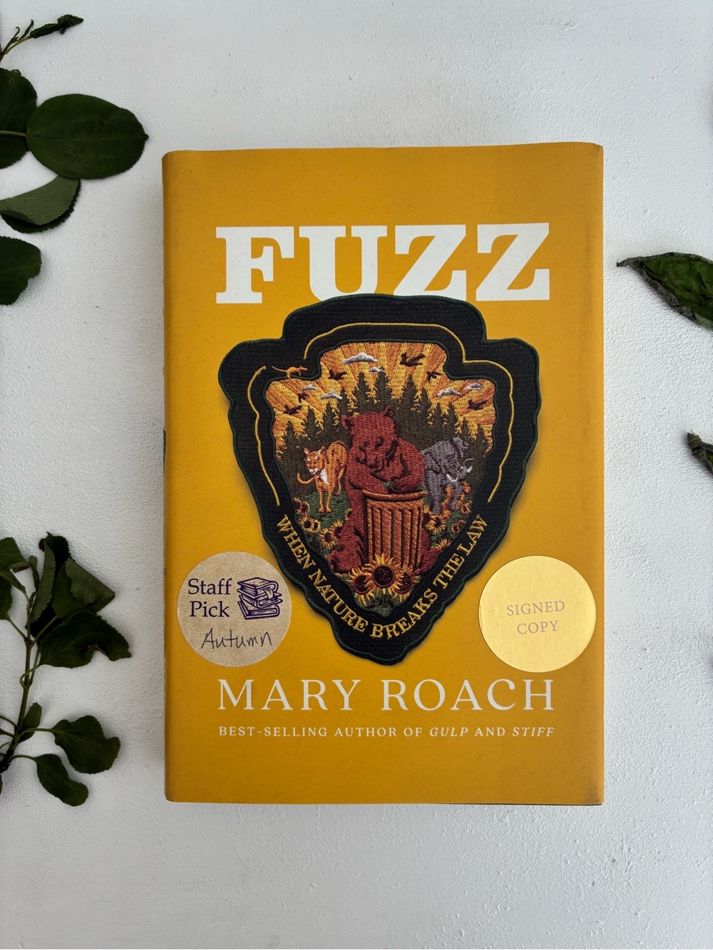 Fuzz by Mary Roach — Yellow Hardcover